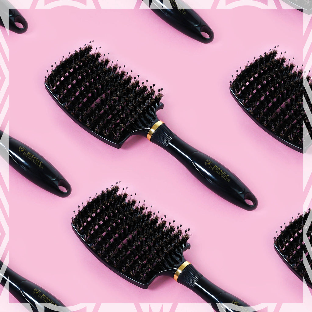 Best Hair Straightener Brush | Detangling Brush | Miracle Collection